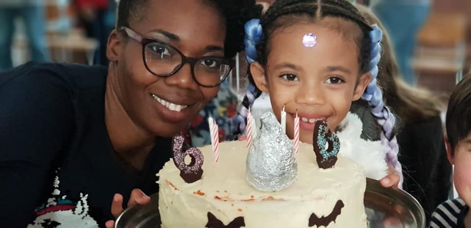 Angie is a mom crushing cancer and daughter celebrating her birthday.